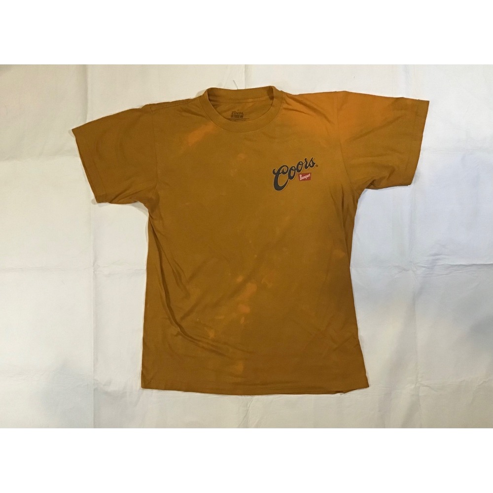 Coors Banquet Rodeo T Shirt Mens Large Graphic Tee Bull Rider Beer Distressed